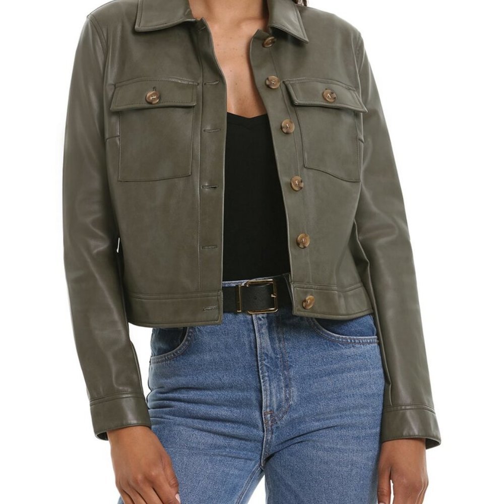 NWT Bagatelle Faux Leather Jacket - Size M
